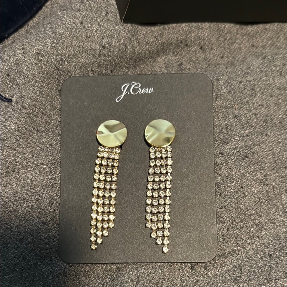 J. Crew drop earrings, NWT